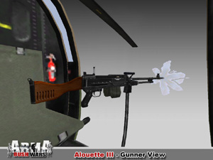 Alouette III Gunnerview