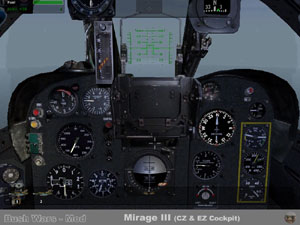 Mirage III CZ Cockpit