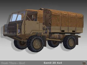 Samil20 4x4  (front view)