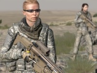 Picture of Female US Soldier for ARMA2 OA
