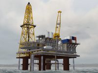 Picture of USEC Oil Rig
