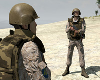Picture of Commando Assault Unit Airborne [VDV] desert camo