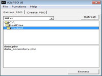 Picture of A2cPBO User Interface